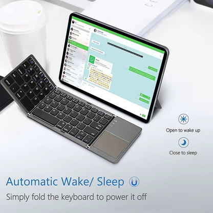 Portable Foldable Wireless Keyboard